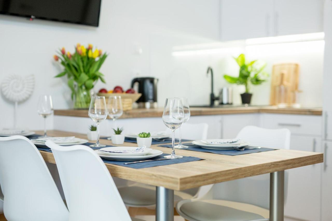 Apartament 9B Blue Marine Poddabie Basen Odkryty Brodziki Plac Zabaw エクステリア 写真