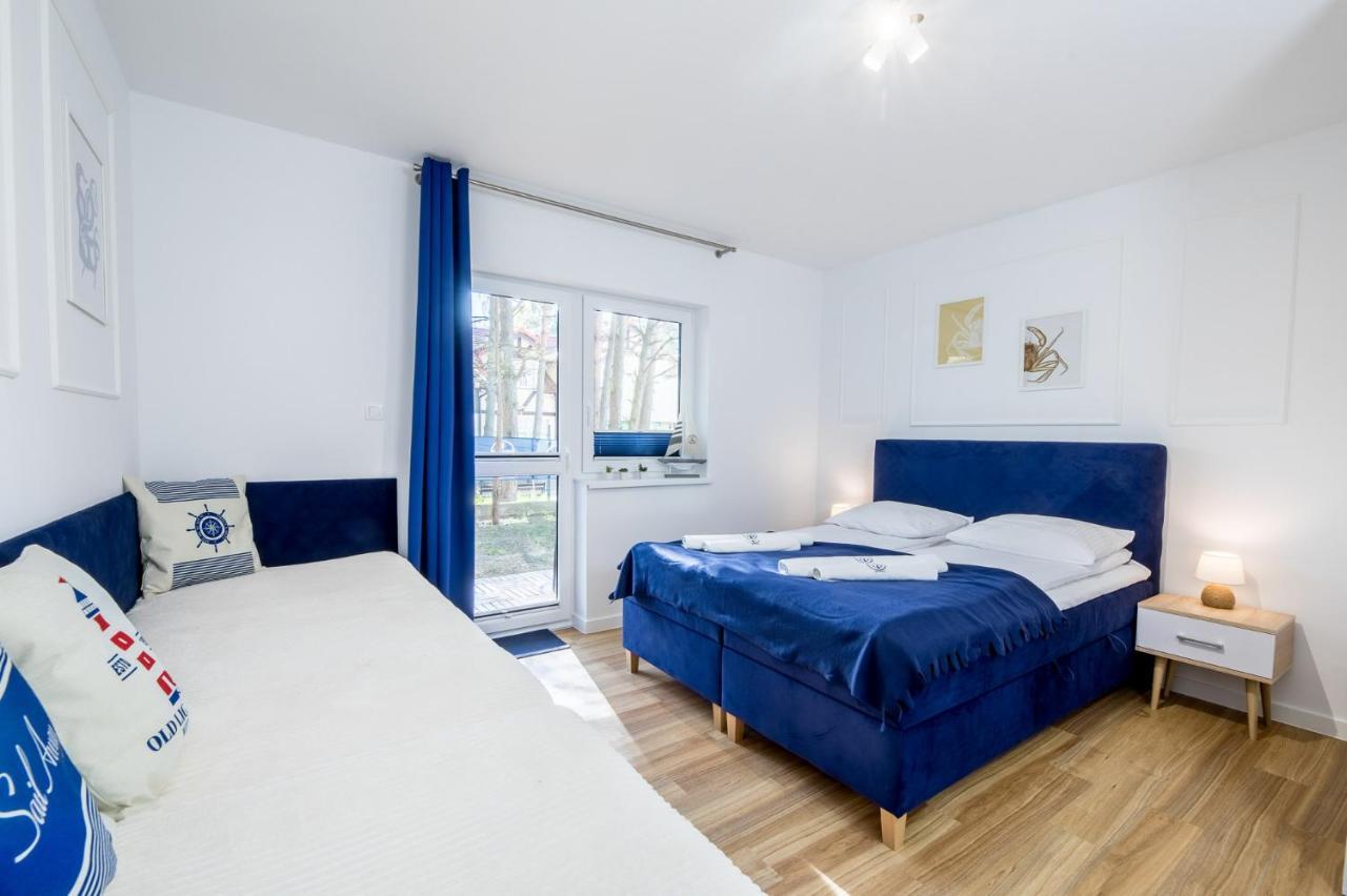 Apartament 9B Blue Marine Poddabie Basen Odkryty Brodziki Plac Zabaw エクステリア 写真