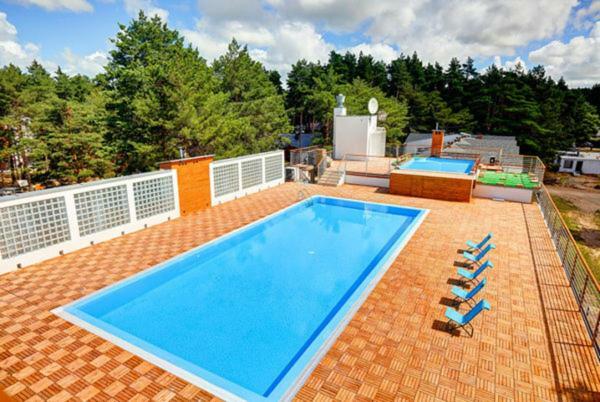 Apartament 9B Blue Marine Poddabie Basen Odkryty Brodziki Plac Zabaw エクステリア 写真